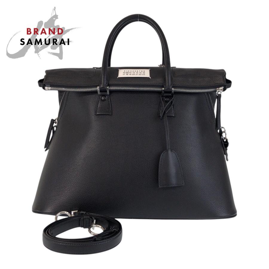 MaisonMargiela5AC2wayバッグ黒ハンドバッグマルジェラ 楽天市場】メゾン マルジェラ MAISON MARGIELA 5AC EAST WEST