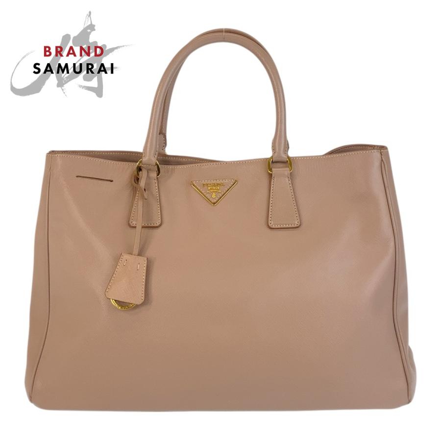 美品】PRADA ｜サフィアーノ｜ピンクベージュ 【公式通販】