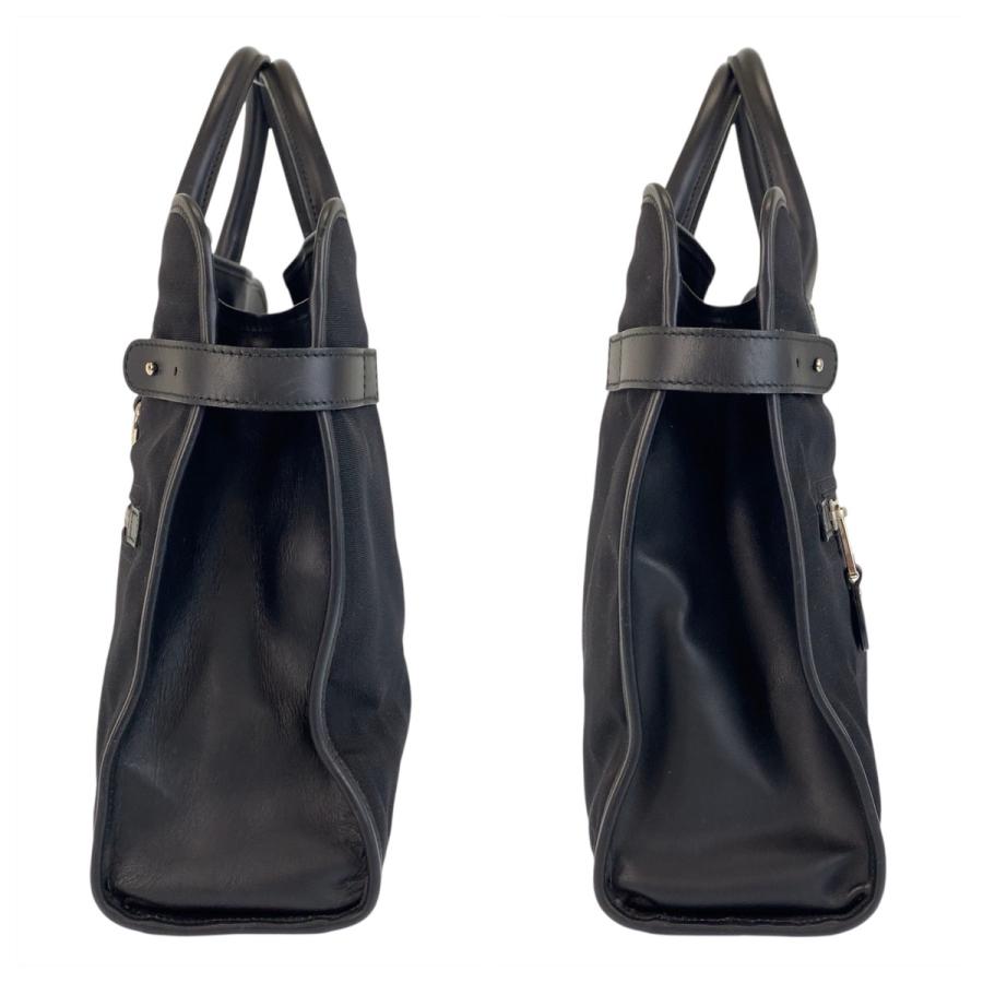 GUCCI 美品 グッチ シェリーライン ブラック 黒 シルバー金具