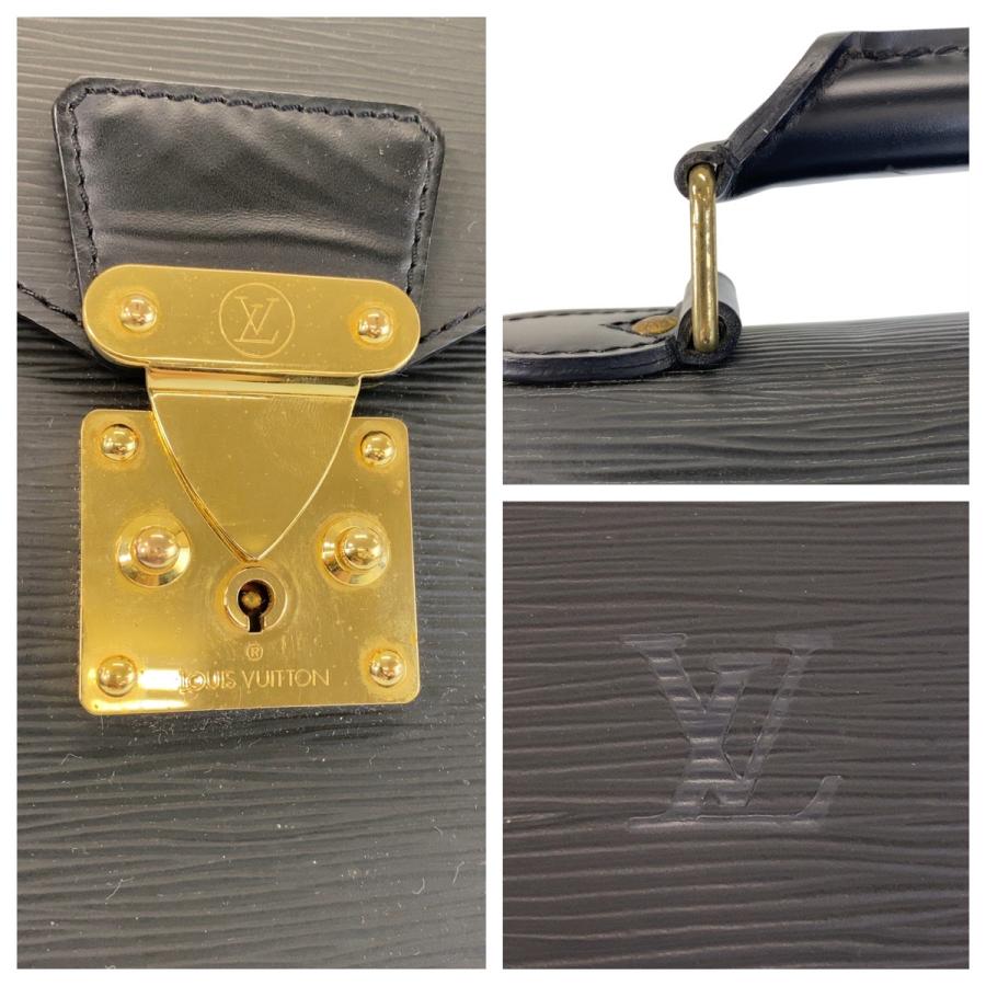美品 LOUIS VUITTON ルイヴィトン エピ セルヴィエットコンセイエ ブラック 黒 M54422 ビジネスバッグ ブリーフケース メンズ 500780 | LOUIS VUITTON | 04