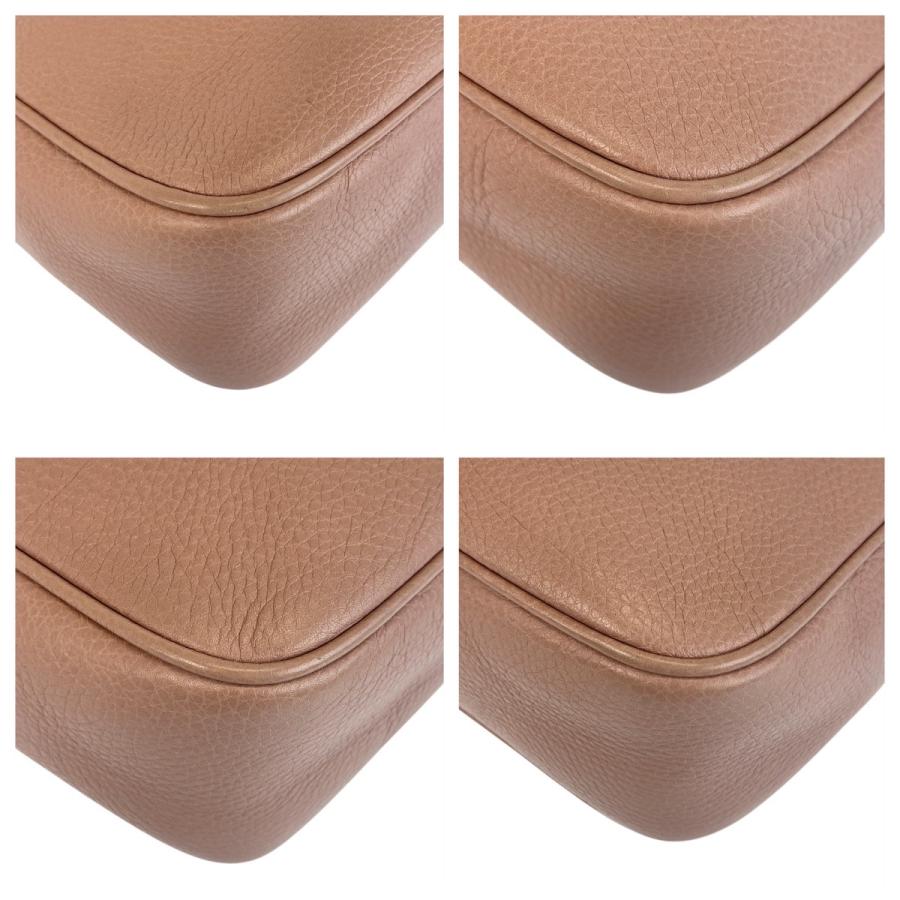 GUCCI グッチ ソーホー ピンクベージュ ゴールド金具 レザー 303364 ショルダーバッグ ポシェット レディース 500818 | GUCCI | 02