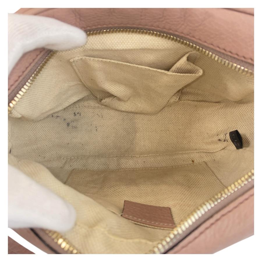 GUCCI グッチ ソーホー ピンクベージュ ゴールド金具 レザー 303364 ショルダーバッグ ポシェット レディース 500818 | GUCCI | 06