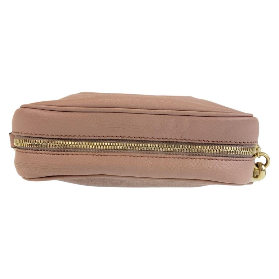 GUCCI グッチ ソーホー ピンクベージュ ゴールド金具 レザー 303364 ショルダーバッグ ポシェット レディース 500818 | GUCCI | 08