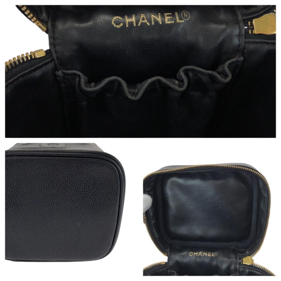 CHANEL 美品 シャネル ヴィンテージ ココマーク ブラック
