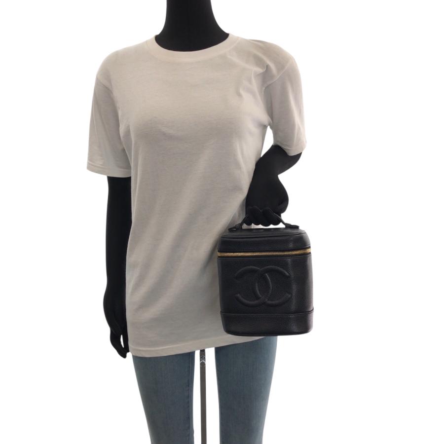 CHANEL 美品 シャネル ヴィンテージ ココマーク ブラック
