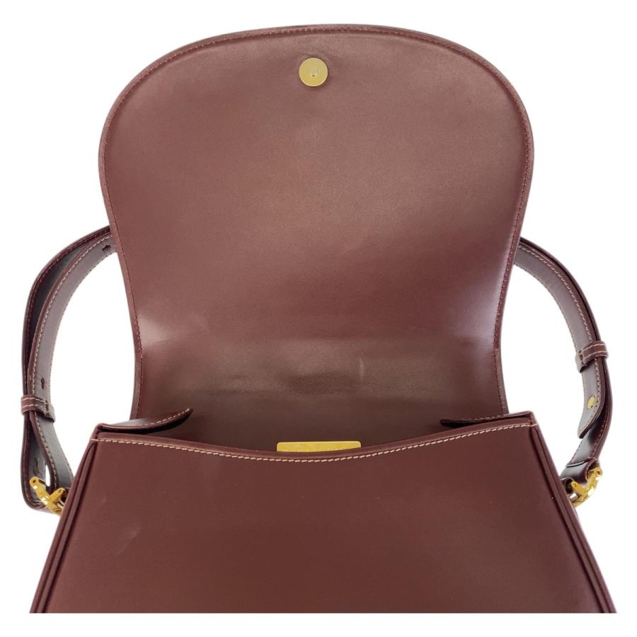 Cartier 美品 CARTIER カルティエ マストライン ボルドー