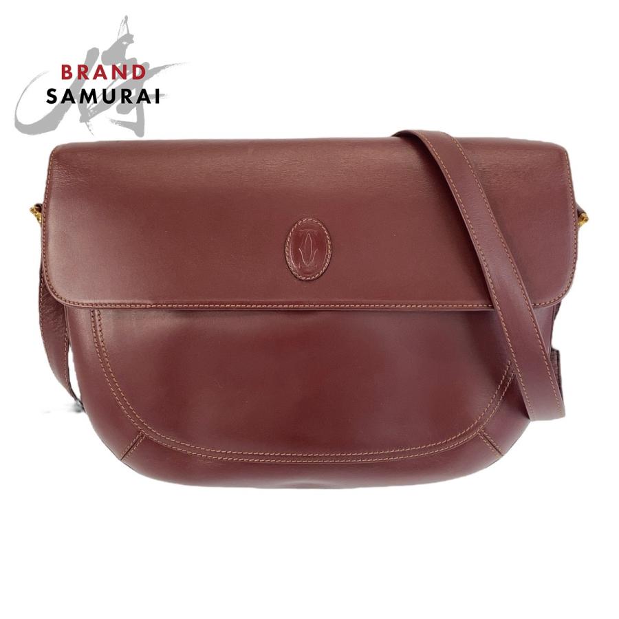 Cartier（カルティエ） 美品 マストライン ボルドー ゴールド金具