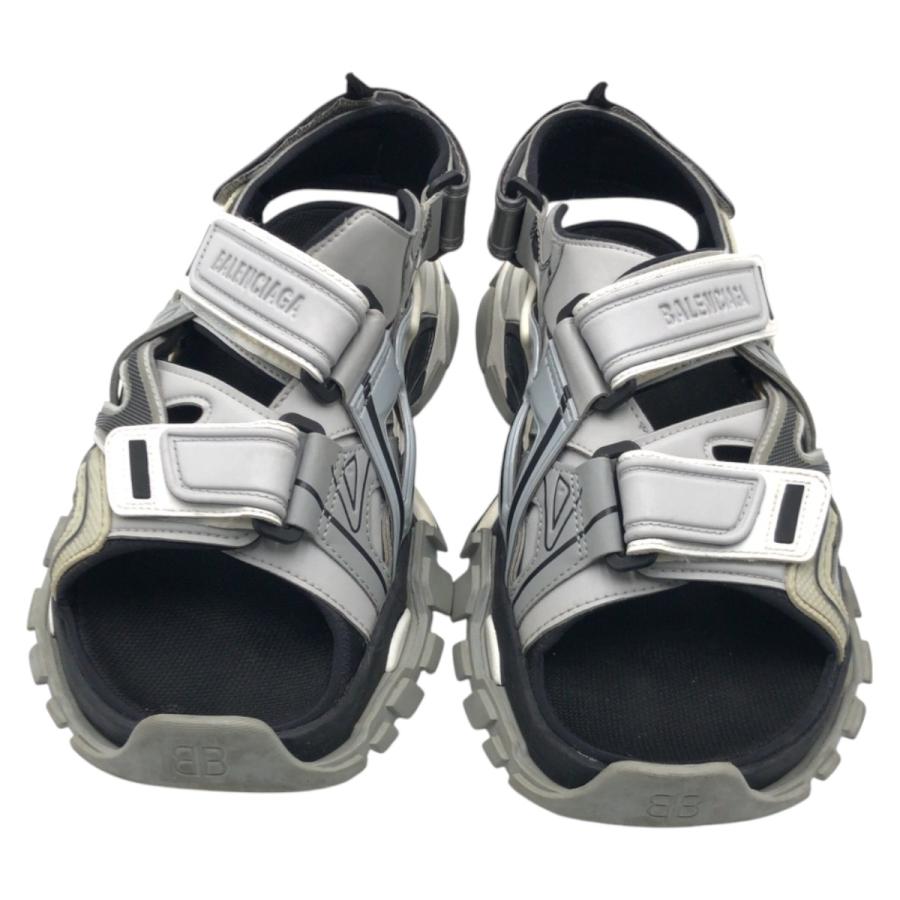 BALENCIAGA（バレンシアガ） トラックサンダル グレー ブラック 黒 PVC