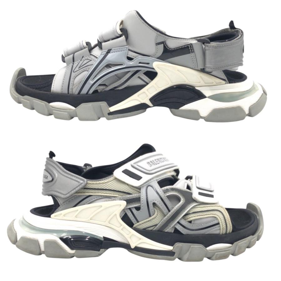 BALENCIAGA（バレンシアガ） トラックサンダル グレー ブラック 黒 PVC