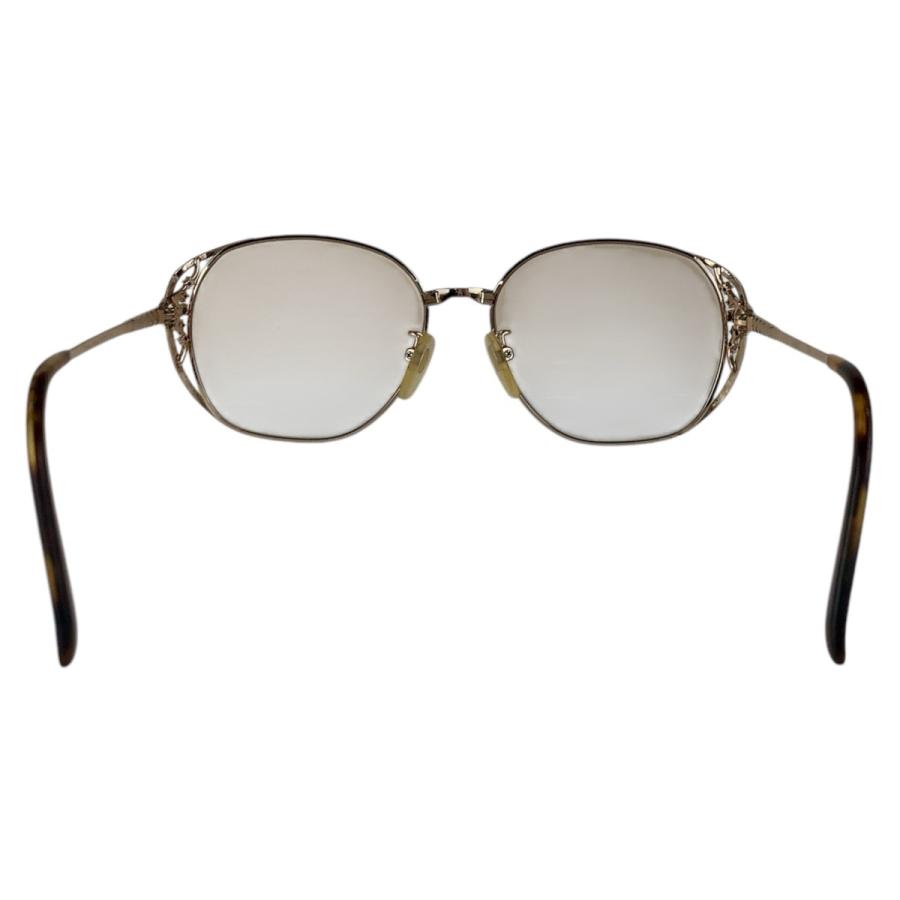 FENDI フェンディ クリア ゴールド金具 ガラス/メタル/ラインストーン FE-9401 54□15-135 メガネフレーム レディース 501210 | FENDI | 02