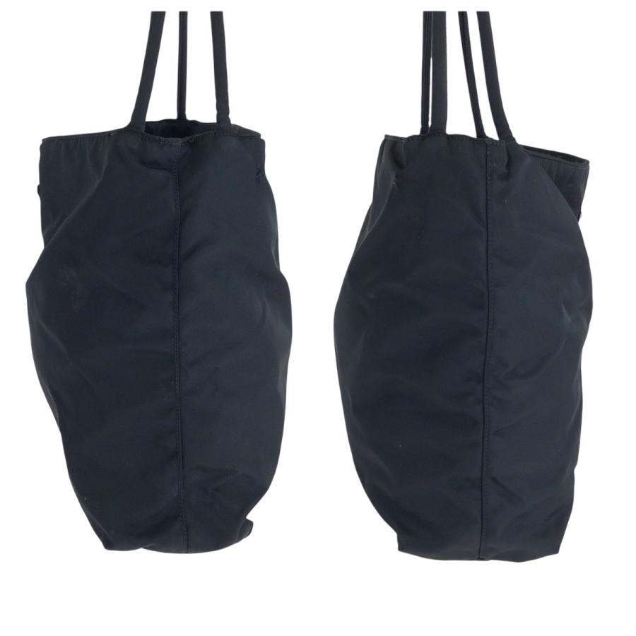 美品 PRADA プラダ テスート 三角ロゴプレート ブラック 黒 シルバー金具 ナイロン B6243 トートバッグ ショルダーバッグ 501242 | PRADA | 07