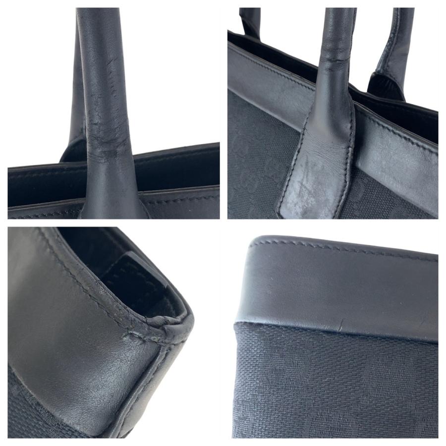 専用✨美品✨GUCCI GG キャンバス レザー 黒 トートバッグ ショルダー GUCCI グッチ GGキャンバス トートバッグ ショルダーバッグ