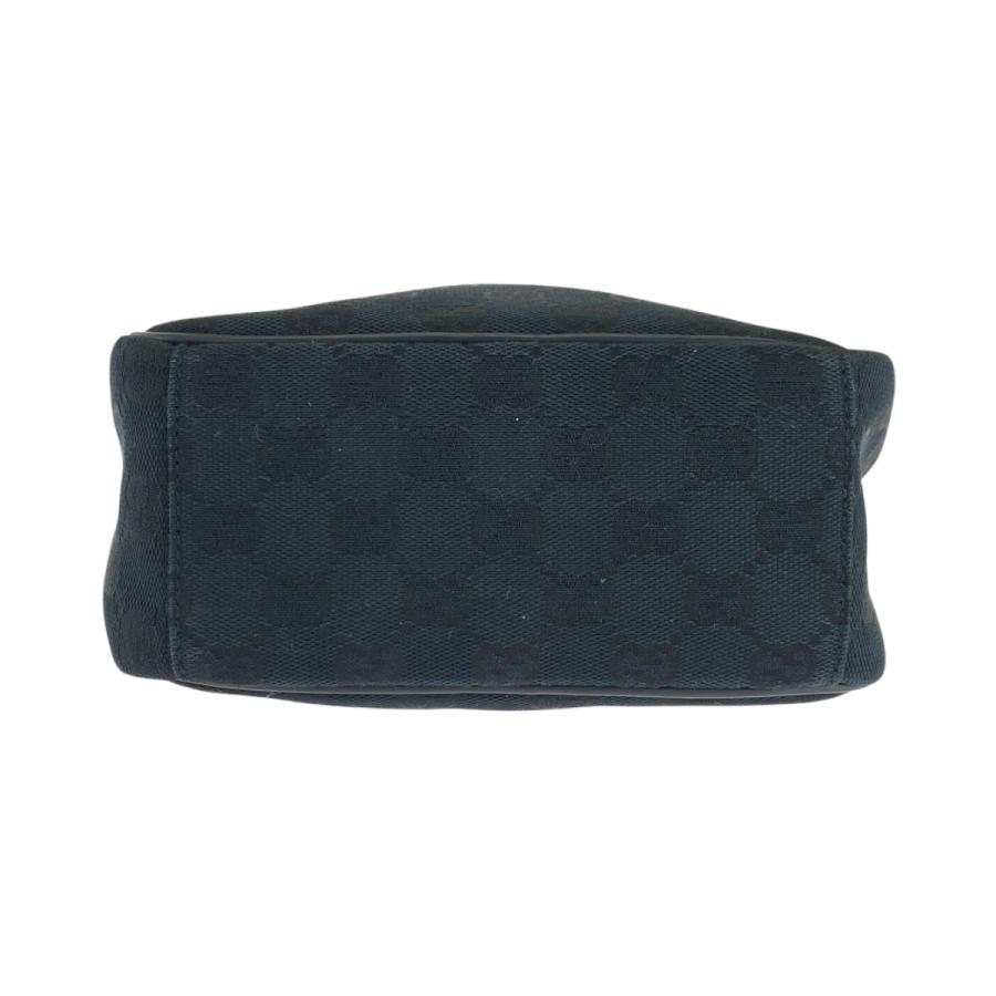 GUCCI（グッチ） 男女兼用 ブラック 黒 シルバー金具 GGキャンバス