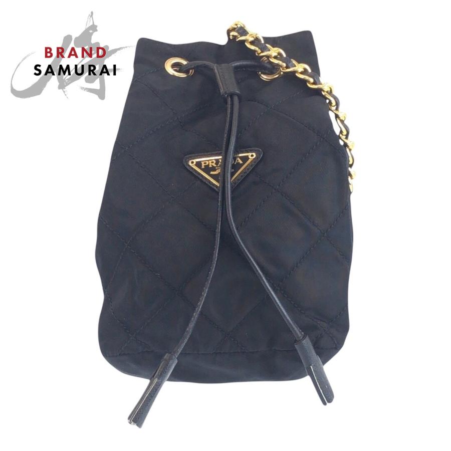 PRADA（プラダ） 美品 ヴィンテージ テスート 三角ロゴプレート