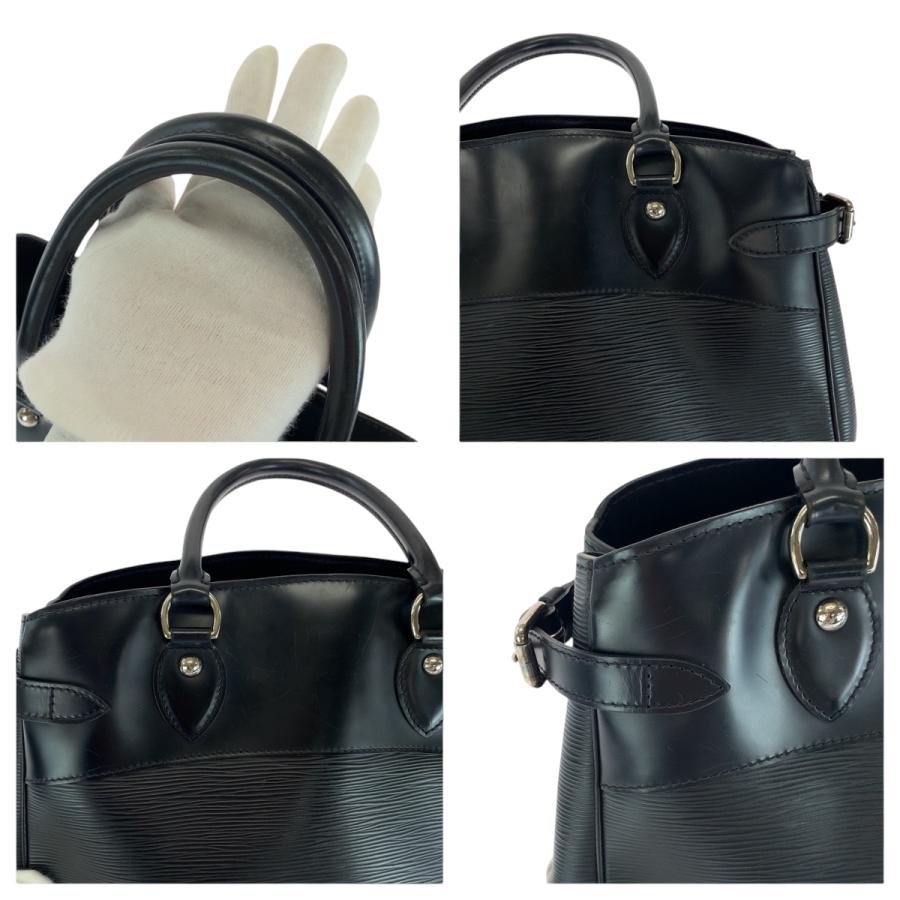 美品 LOUIS VUITTON ルイヴィトン エピ パッシィPM ブラック エピレザー M59262 ハンドバッグ トートバッグ ショルダーバッグ 501445 | LOUIS VUITTON | 04