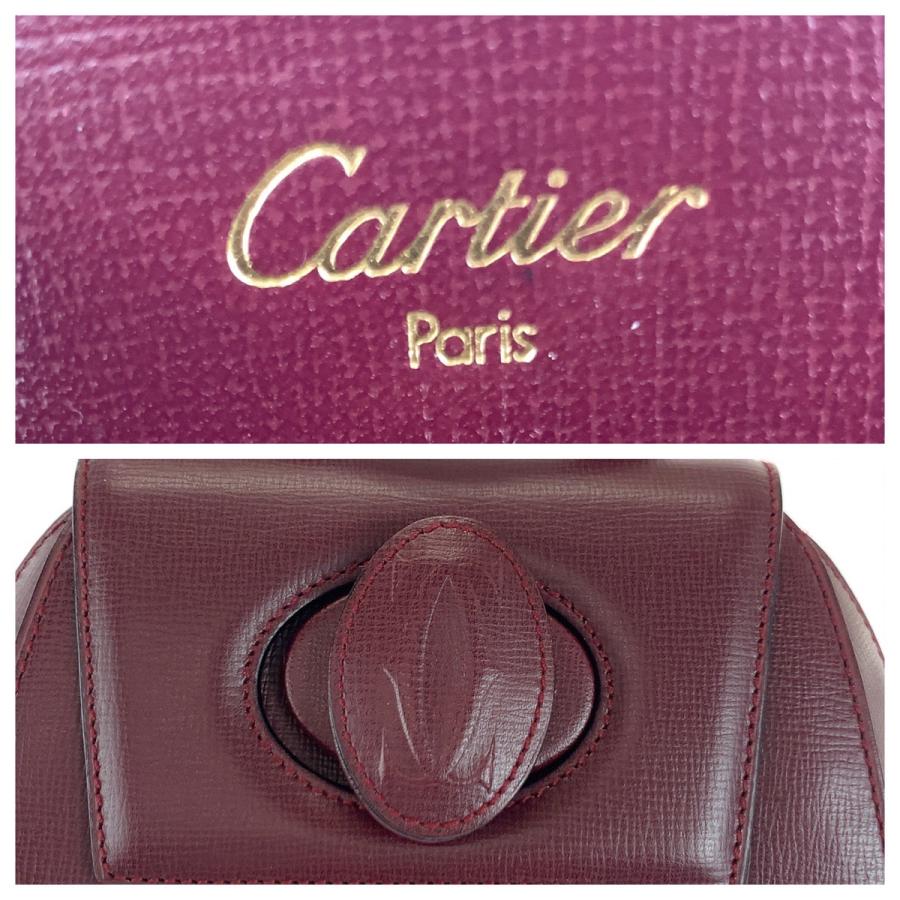 Cartier（カルティエ） 超美品 マストライン ボルドー ゴールド金具