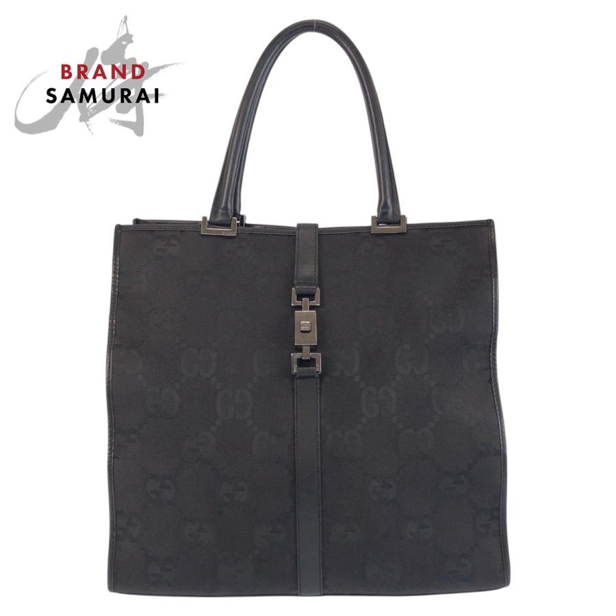 GUCCI バッグ GUCCI（グッチ） 美品 ジャッキー GGジャンボ ブラック 黒 GG