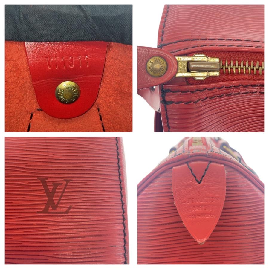 LOUIS VUITTON ルイヴィトン エピ スピーディ25 レッド 赤 LOUIS VUITTON ルイヴィトン エピ スピーディ25 レッド 赤