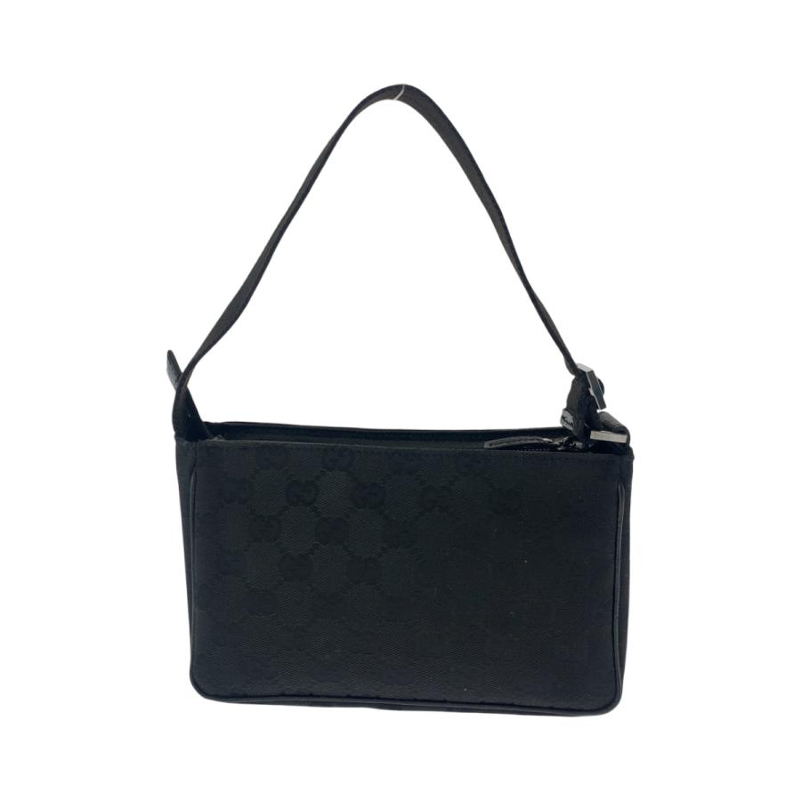 【美品】GUCCI グッチ GG柄 ボディバッグ ウエストポーチ ブラック GUCCI（グッチ） 美品 ブラック 黒 シルバー金具 GGキャンバス 106644