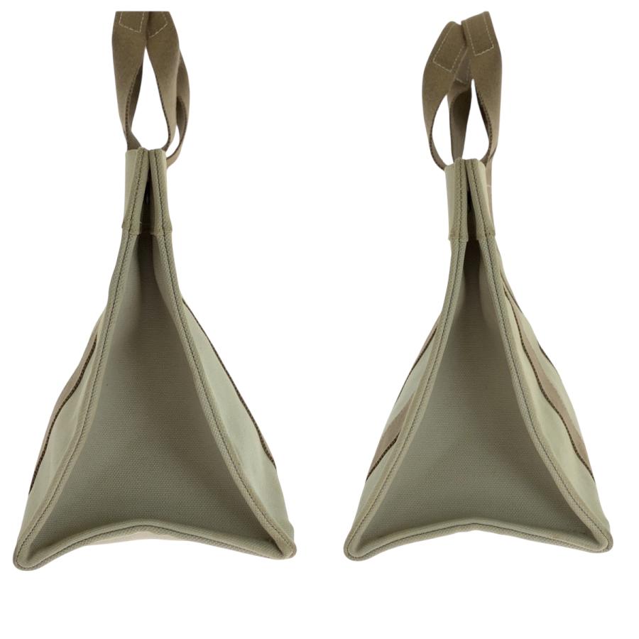 美品 HERMES エルメス ボラボラPM ベージュ アイボリー シルバー金具 キャンバス トートバッグ ハンドバッグ レディース 501875 | HERMES | 07