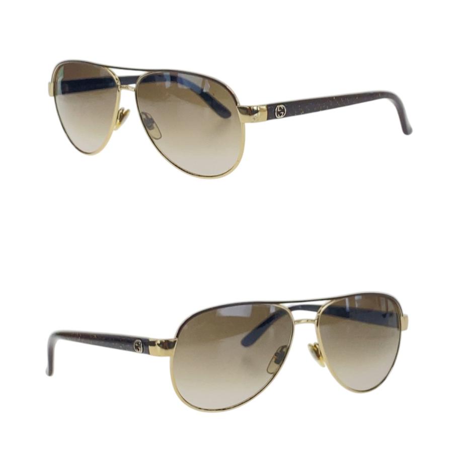 GUCCI（グッチ） インターンロッキング ブラウン ゴールド金具