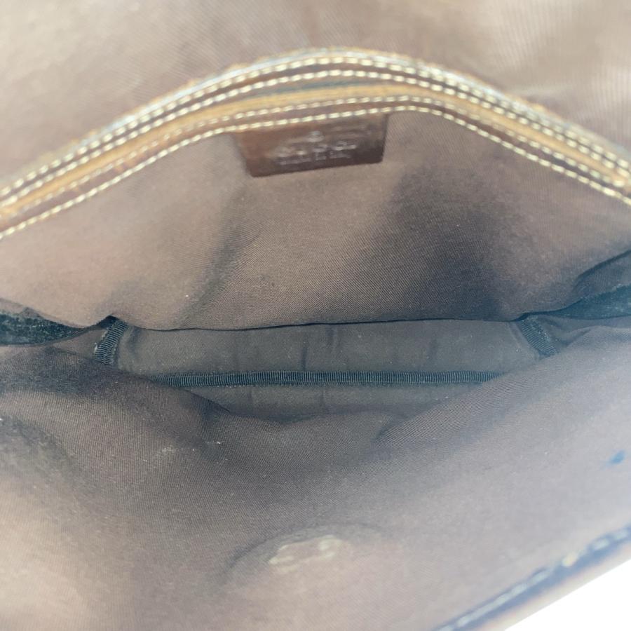 【GUCCI】グッチ 223666 GGスプリームキャンバス ベージュ ユニセックス ショルダーバッグ GUCCI（グッチ） ベージュ ブラウン シルバー金具 GGスプリーム