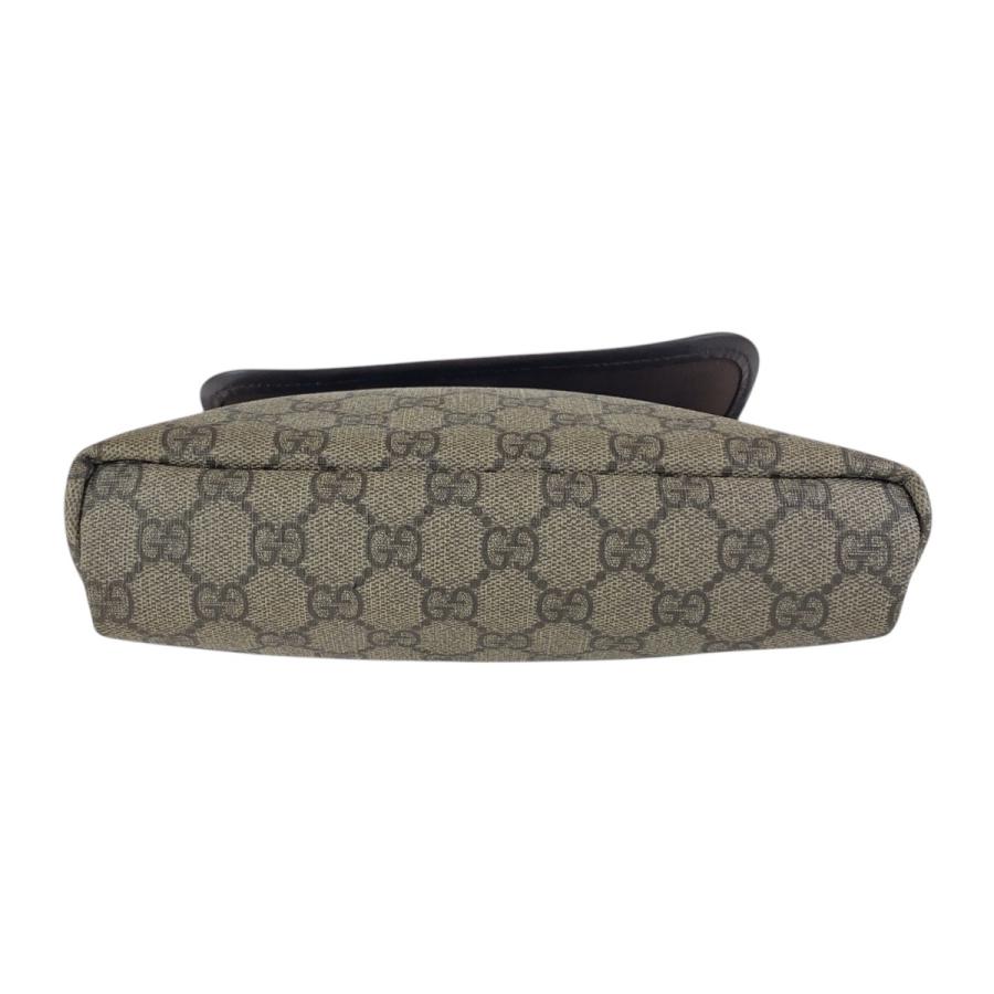 GUCCI（グッチ） ベージュ ブラウン シルバー金具 GGスプリーム