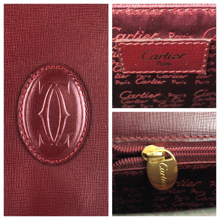 Cartier（カルティエ） 美品 マストライン ボルドー ゴールド金具