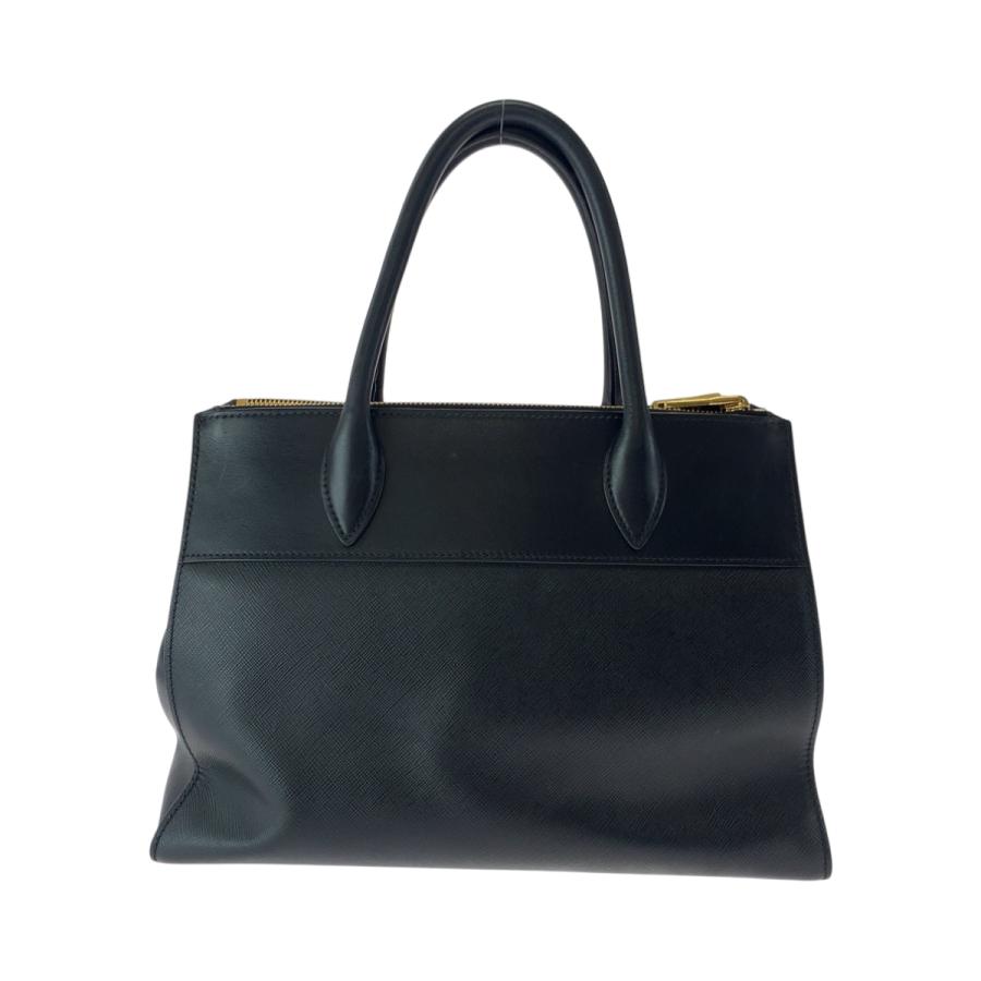 PRADA プラダ　ハンドバッグ　トートバッグ　サフィアーノ ゴールド金具　黒 プラダトートバッグゴールド金具サフィアーノ黒