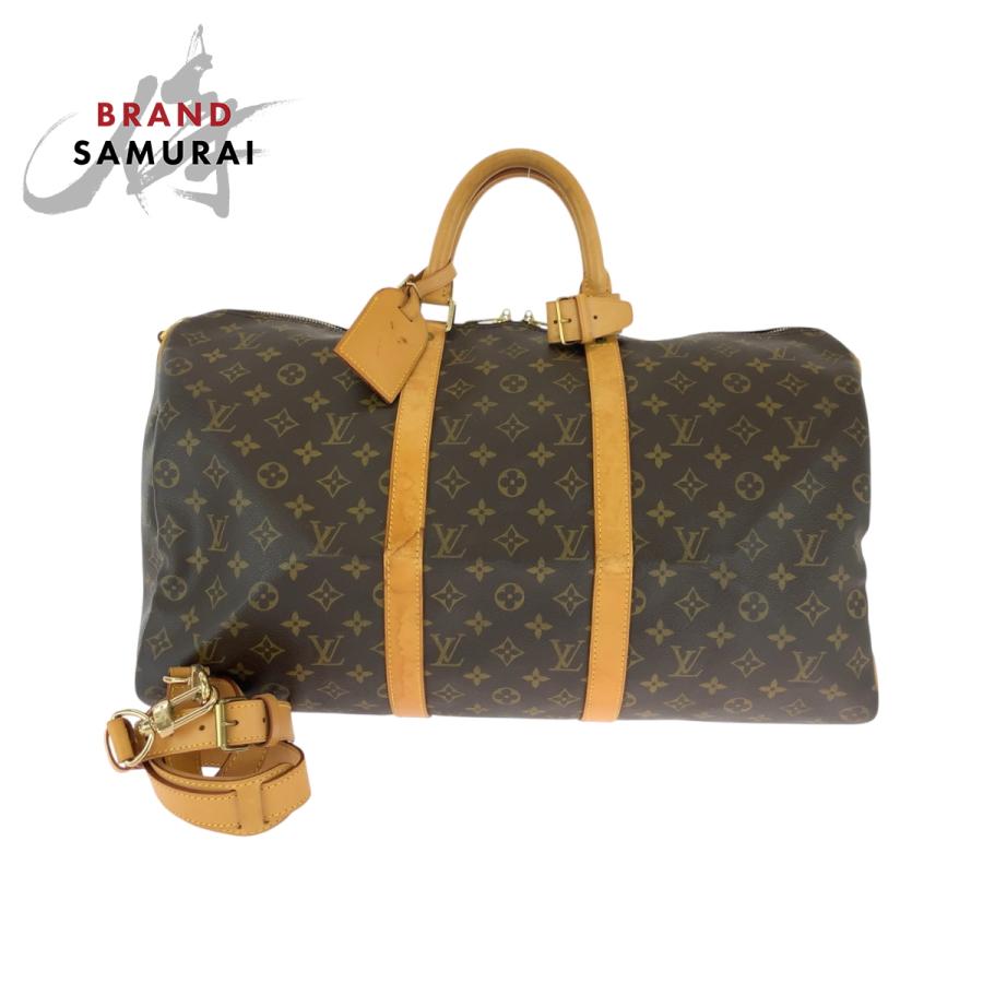 Louis Vuitton モノグラム キーポル 50 LOUIS VUITTON（ルイ・ヴィトン） モノグラム キーポル50 バンド