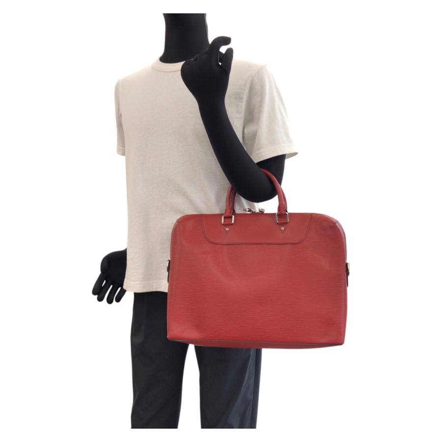 現行モデル/美品/ルイヴィトン エピ ポルトドキュマン ジュール ノワール LOUIS VUITTON（ルイ・ヴィトン） エピ ポルトドキュマン ジュール