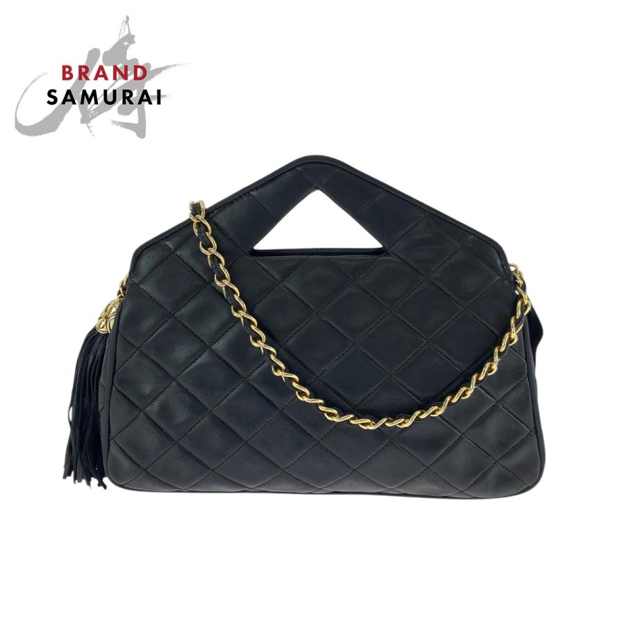 CHANEL（シャネル） 希少 美品 ヴィンテージ マトラッセ ココマーク 