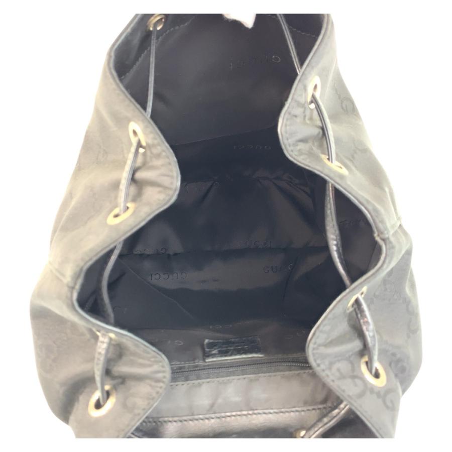 GUCCI グッチ ナイロン ジャッキー シルバー金具 ミニリュック 黒 楽天市場】美品 GUCCI グッチ ジャッキー GG柄 ブラック 黒