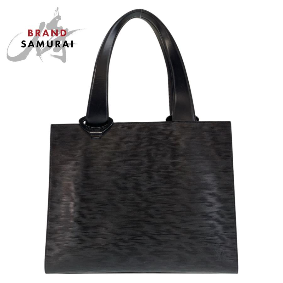 美品】ルイヴィトン エピ トートバッグ ハンド ショルダー 黒 レザー