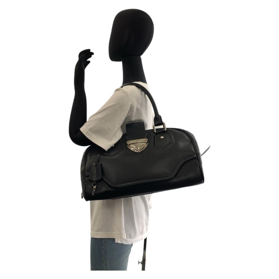 美品 LOUIS VUITTON ルイヴィトン エピ ボーリング モンテーニュGM ブラック 黒 M59312 ハンドバッグ ショルダーバッグ レディース 502174 | LOUIS VUITTON | 06