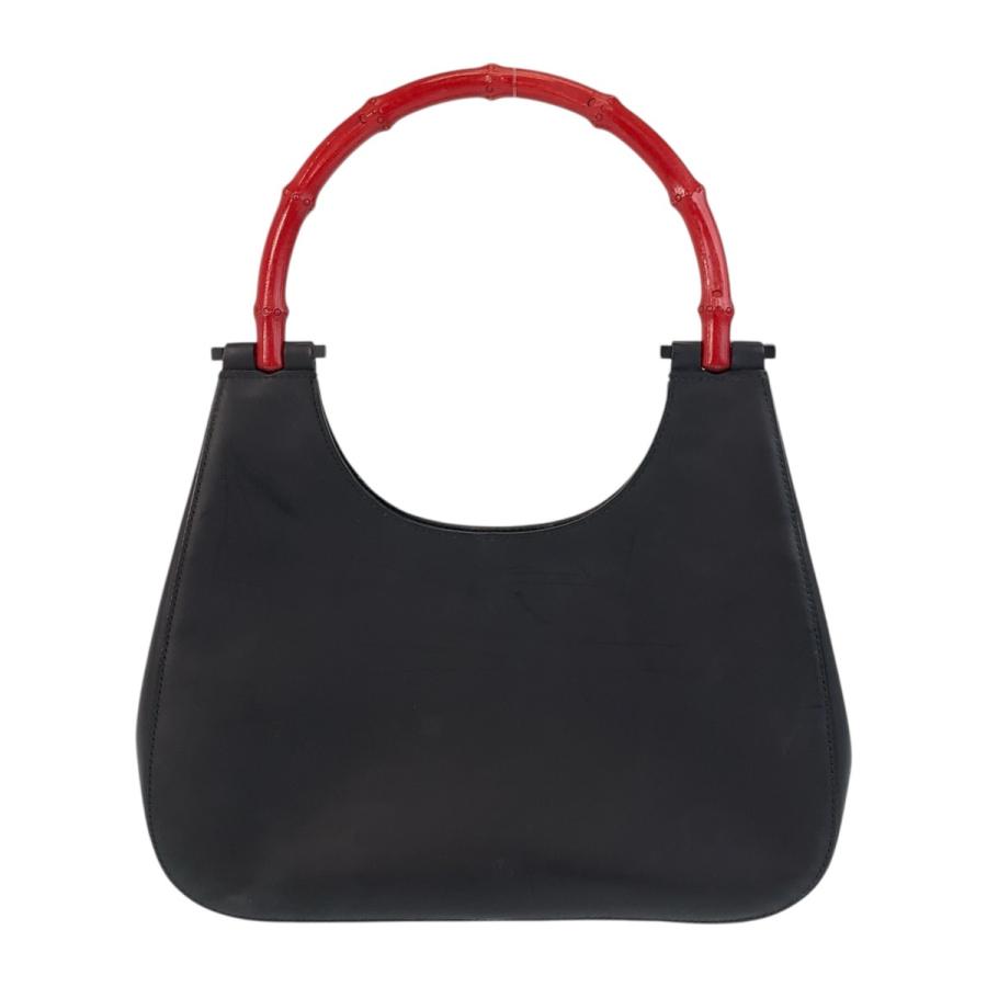GUCCI（グッチ） バンブー ブラック 黒 レッド レザー 001 3761