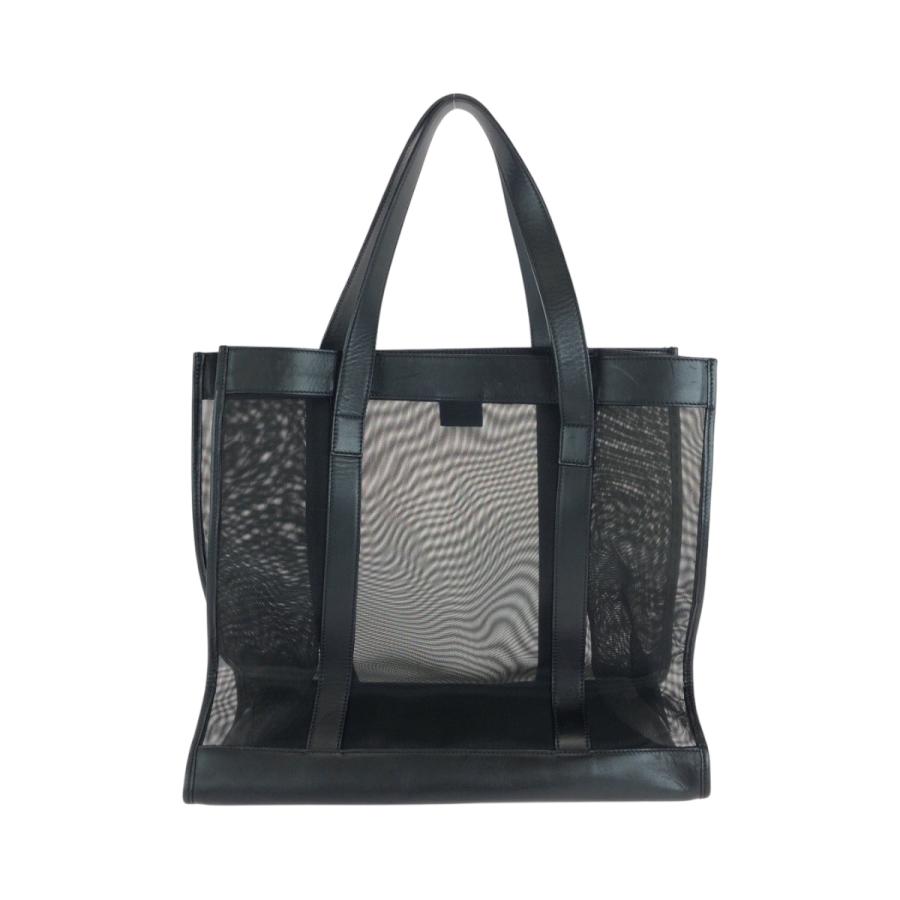 美品 GUCCI グッチ メッシュ ブラック 黒 ナイロン 002 0404 トートバッグ ショルダーバッグ レディース 502240 | GUCCI | 01