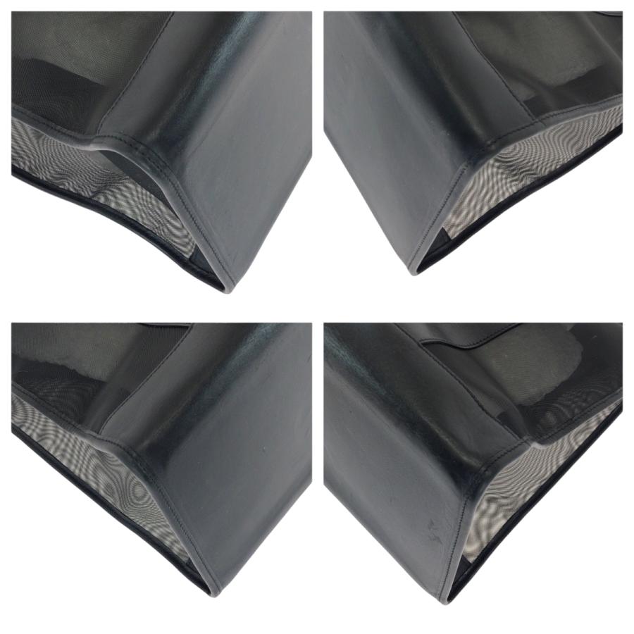 美品 GUCCI グッチ メッシュ ブラック 黒 ナイロン 002 0404 トートバッグ ショルダーバッグ レディース 502240 | GUCCI | 02