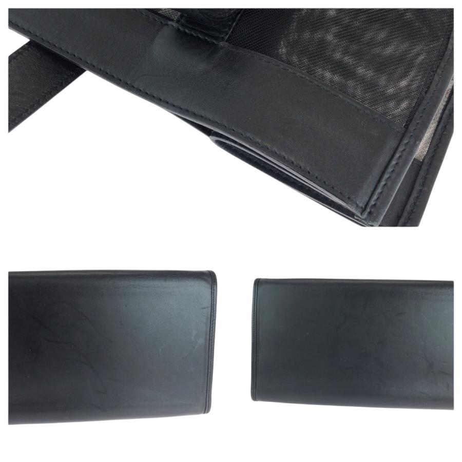 美品 GUCCI グッチ メッシュ ブラック 黒 ナイロン 002 0404 トートバッグ ショルダーバッグ レディース 502240 | GUCCI | 05