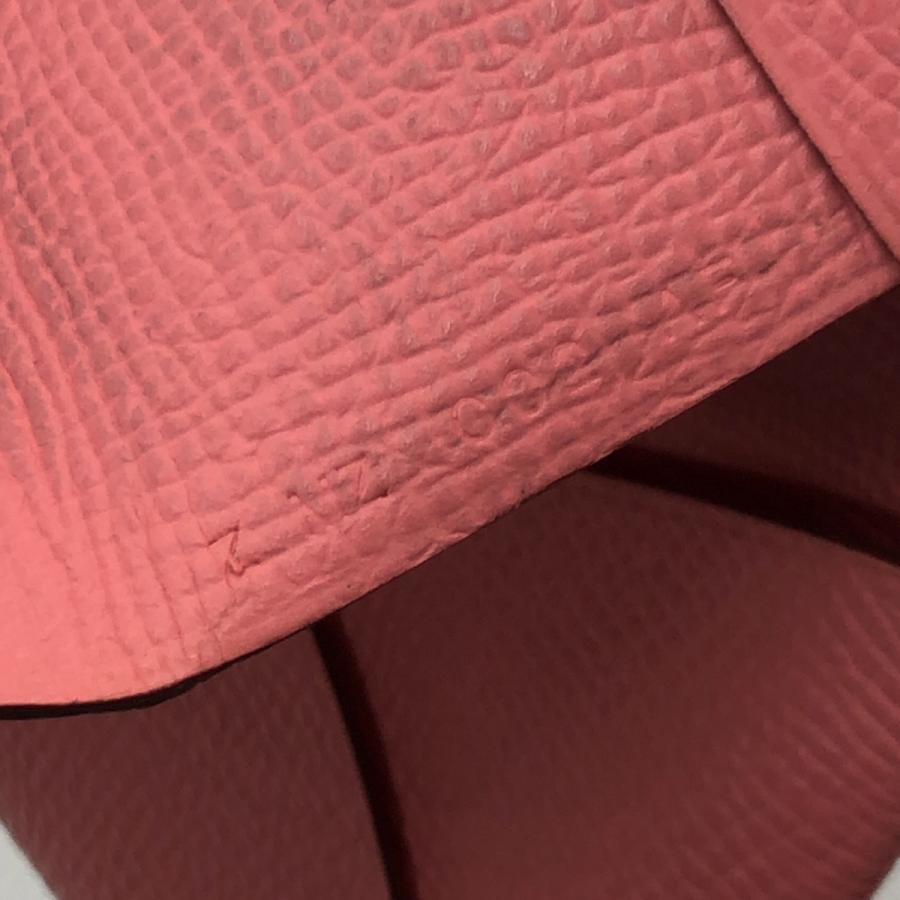HERMES（エルメス） 美品 カルヴィ デュオ ピンク シルバー金具 ヴォー