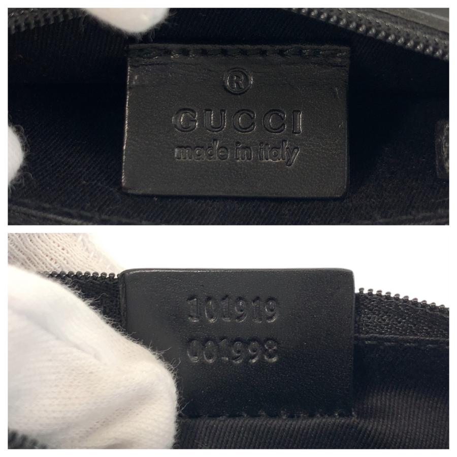GUCCI（グッチ） ブラック 黒 GGキャンバス/レザー 101919 トート