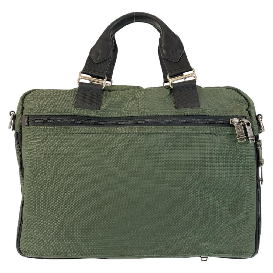 TUMI（トゥミ） Alpha Bravo Andrews Slim Brief グリーン カーキ