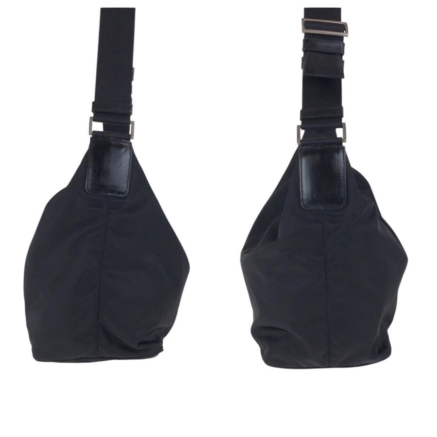 プラダ テスートナイロン レザー ショルダーバッグ メッセンジャー