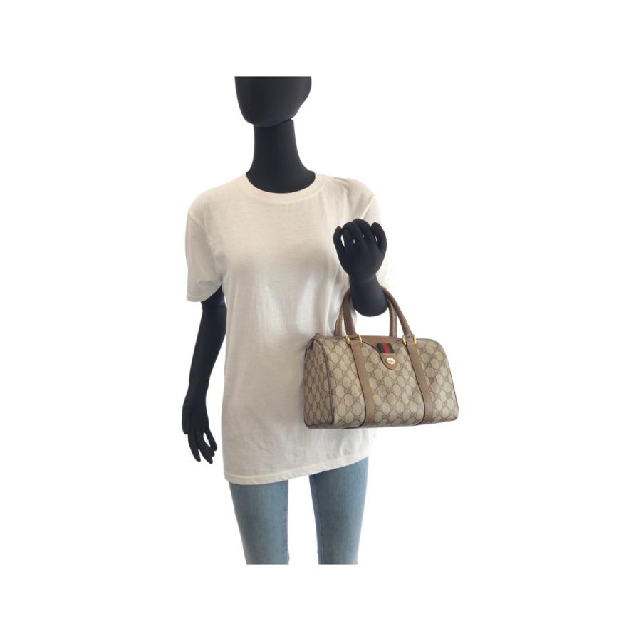 GUCCI グッチ シェリーライン ハンドバッグ GGスプリーム ヴィンテージ GUCCI グッチ ヴィンテージ シェリーライン オールドグッチ GG