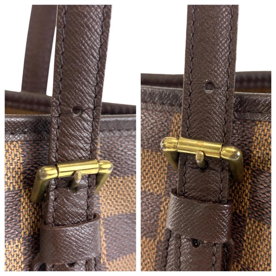 LOUIS VUITTON（ルイ・ヴィトン） ダミエ マレ ブラウン ゴールド金具