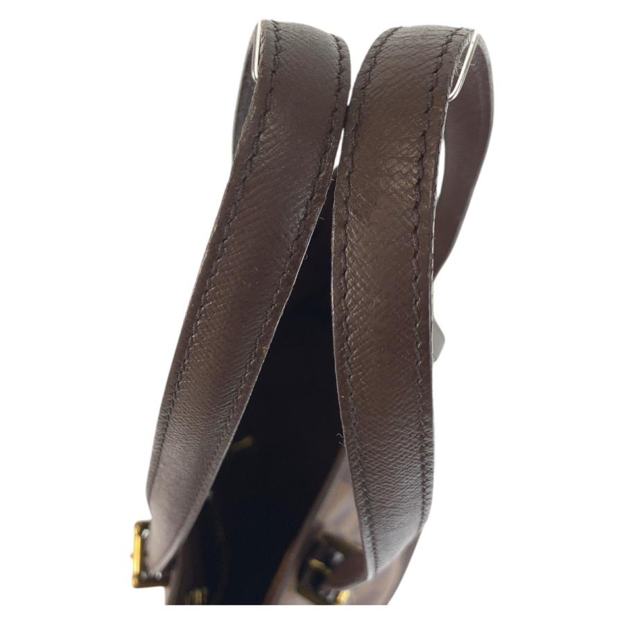 LOUIS VUITTON（ルイ・ヴィトン） ダミエ マレ ブラウン ゴールド金具
