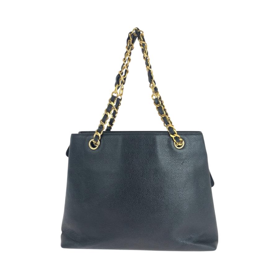 CHANEL（シャネル） 美品 ココマーク ブラック 黒 ゴールド金具 レザー