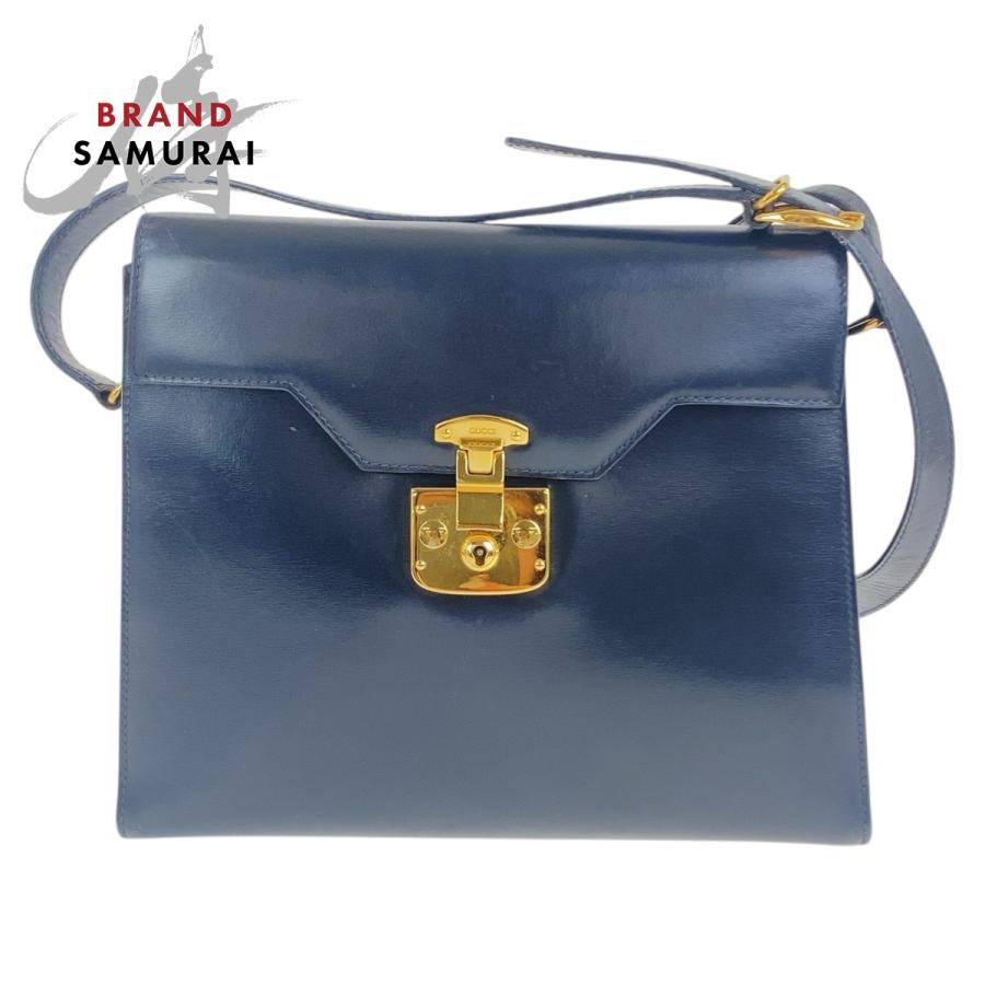 美品 GUCCI グッチ ヴィンテージ オールドグッチ レディロック ブラック 黒 ゴールド金具 レザー 001 46 1504 ショルダーバッグ レディース 502637 【中古】 GUCCI（グッチ） 美品 ヴィンテージ オールドグッチ レディロック