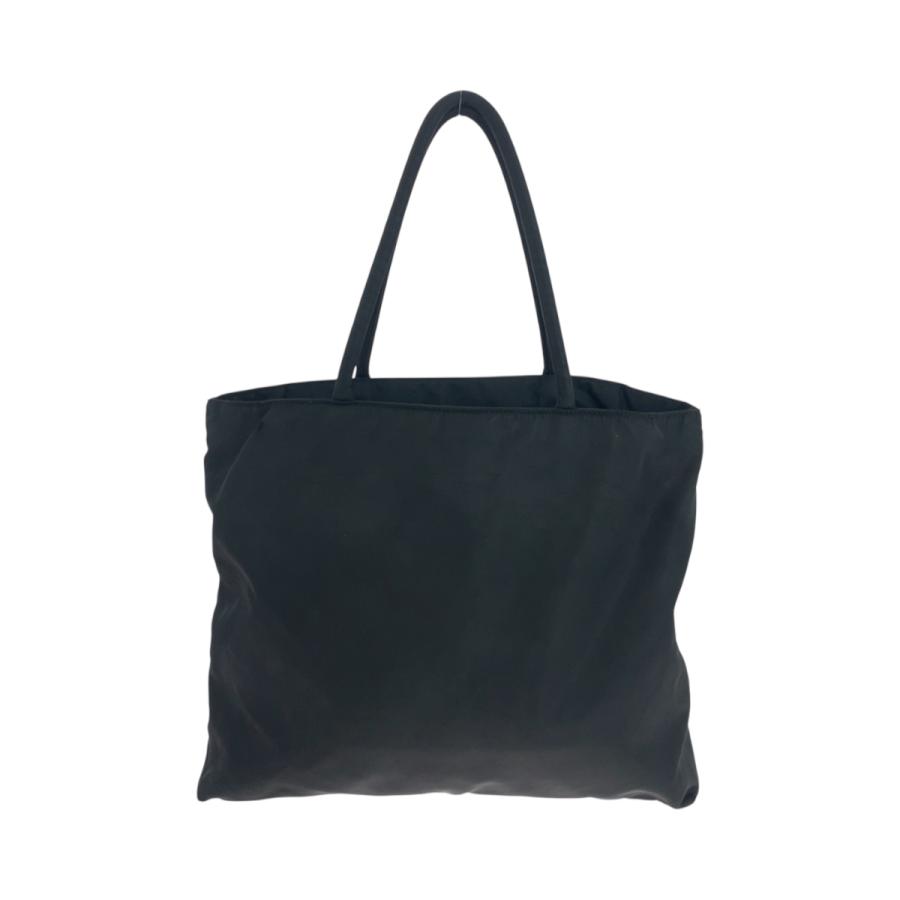 PRADA（プラダ） 美品 テスート 三角ロゴプレート ブラック 黒