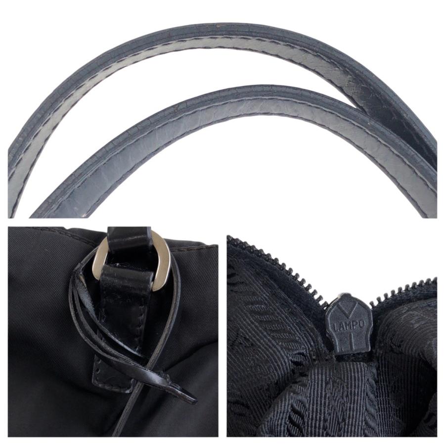 PRADA（プラダ） テスート イヴニングベア ビジュー ブラック ナイロン